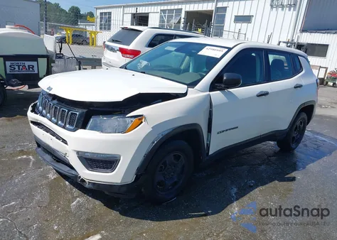 2018 Jeep Compass Sport Fwd z USA, uszkodzony, nr VIN 3C4NJCAB8JT151712